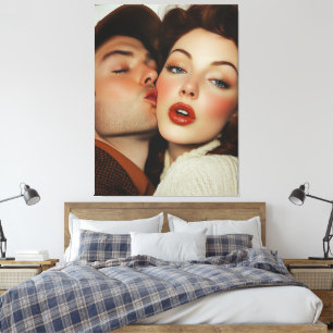 Vintage Romance Canvas Print