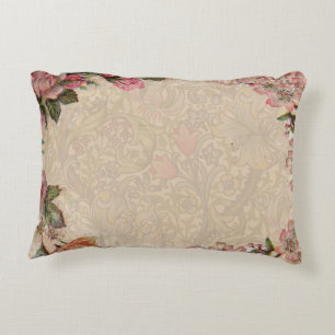  Vintage Romance Couple: Antique Roses Girly Love Decorative Cushion