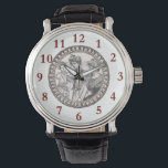 Vintage Romance Couple: Antique Roses Girly Love Watch<br><div class="desc">Capture the tender charm of a bygone era with this exquisite Vintage Romance Couple design. A beautifully rendered antique illustration of a loving couple, reminiscent of the popular Gibson Girl era, is centrally framed by an elegant, ornate border. Lush, romantic roses and delicate floral sprays in shades of pink and...</div>