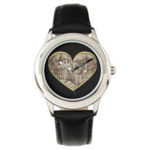 Vintage Romance couple, man and woman love Watch