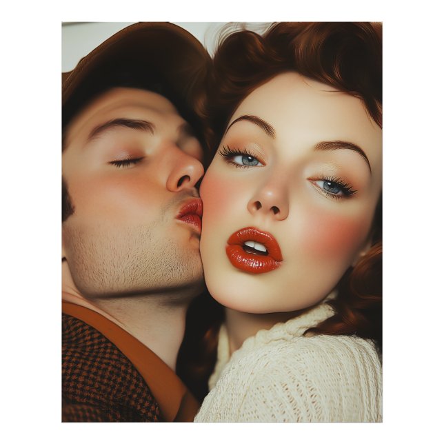 Vintage Romance Photo Print (Front)