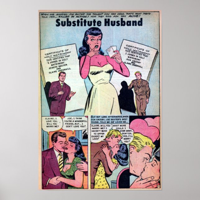 Vintage Romance Poster (Front)