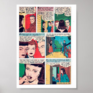 Vintage Romance Poster