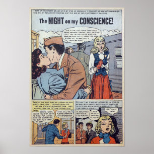Vintage Romance Poster