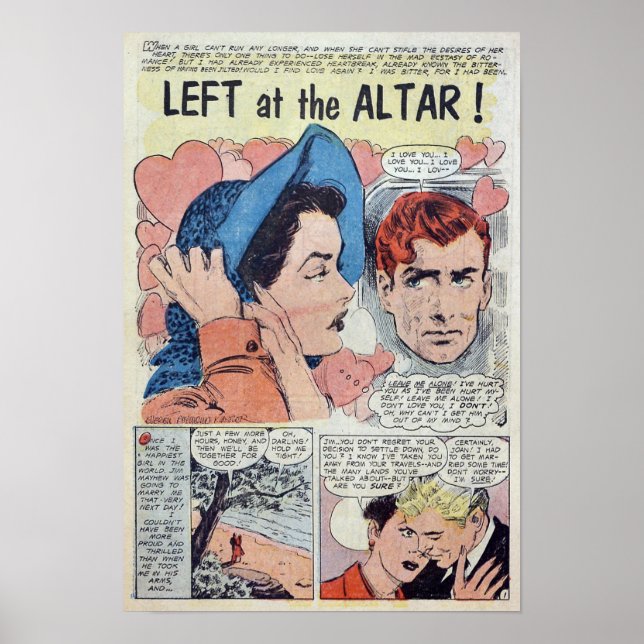 Vintage Romance Poster (Front)