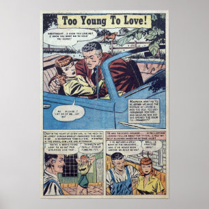 Vintage Romance Poster