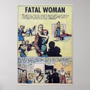 Vintage Romance Poster