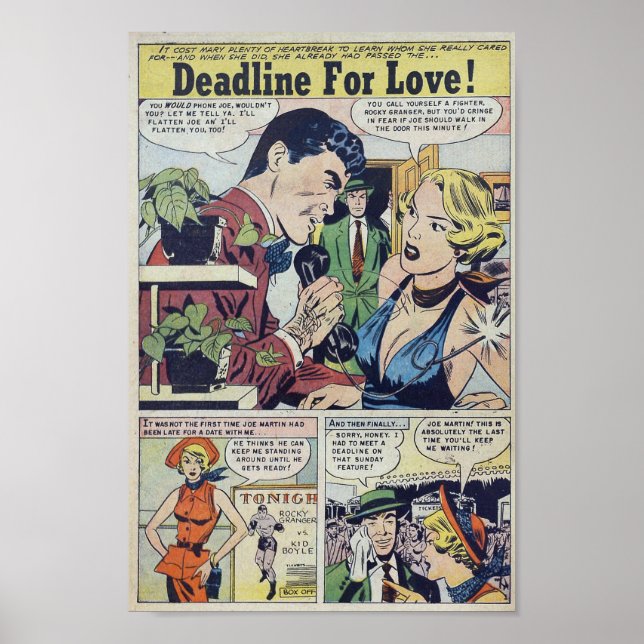 Vintage Romance Poster (Front)