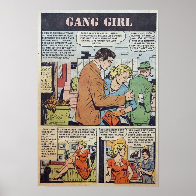 Vintage Romance Poster (Front)