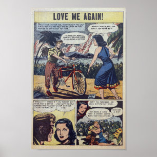 Vintage Romance Poster