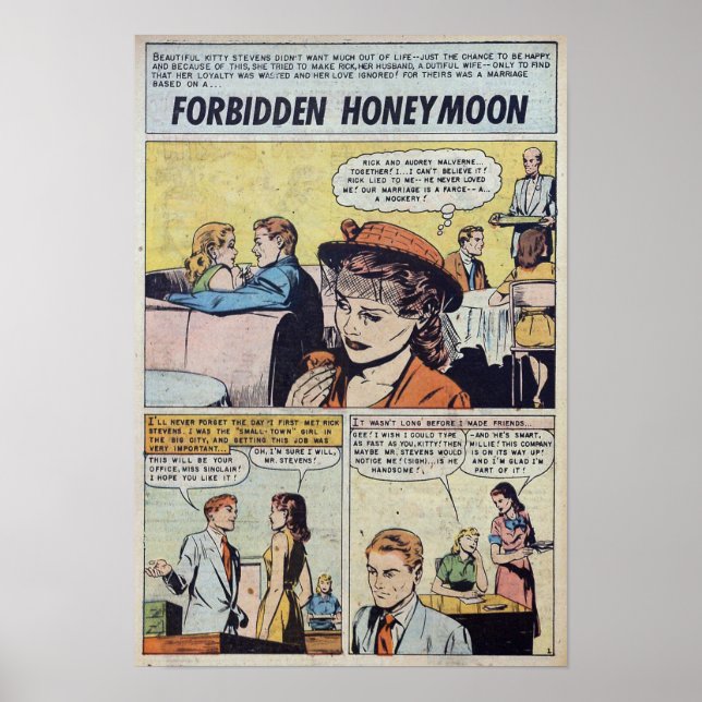 Vintage Romance Poster (Front)