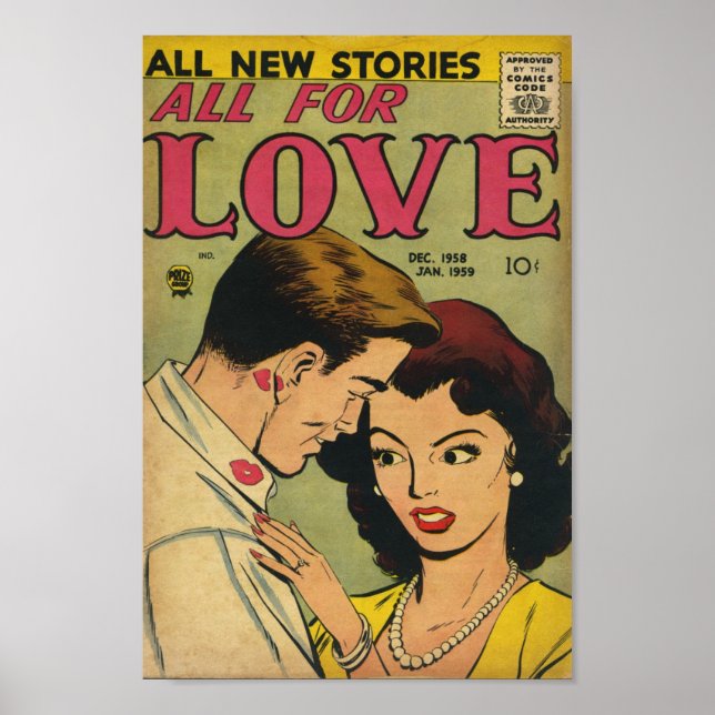 Vintage Romance Poster (Front)