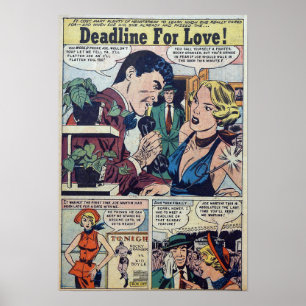 Vintage Romance Poster