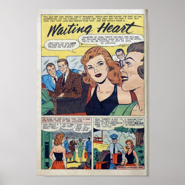 Vintage Romance Poster (Front)
