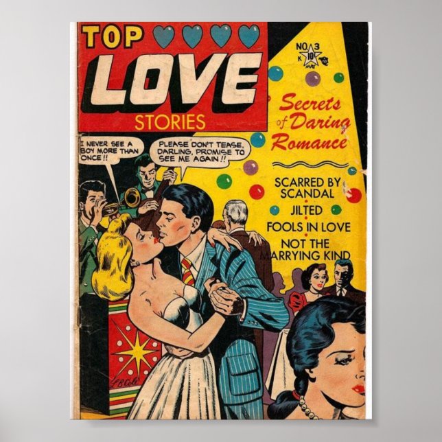 Vintage Romance Poster (Front)
