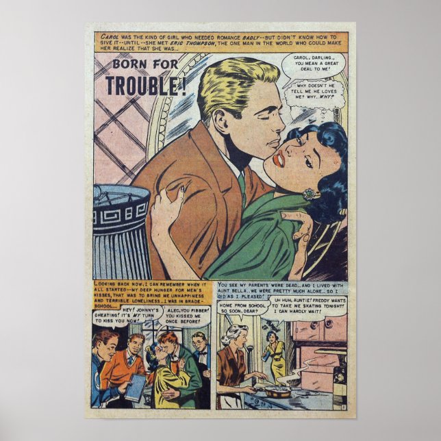 Vintage Romance Poster (Front)
