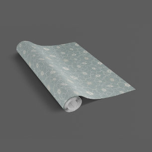 Vintage Romance Seamless Pattern Wrapping Paper