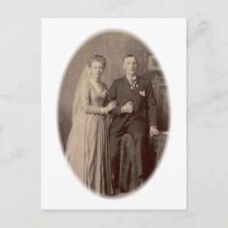 Vintage Romantic Bride and Groom Cards and Gifts