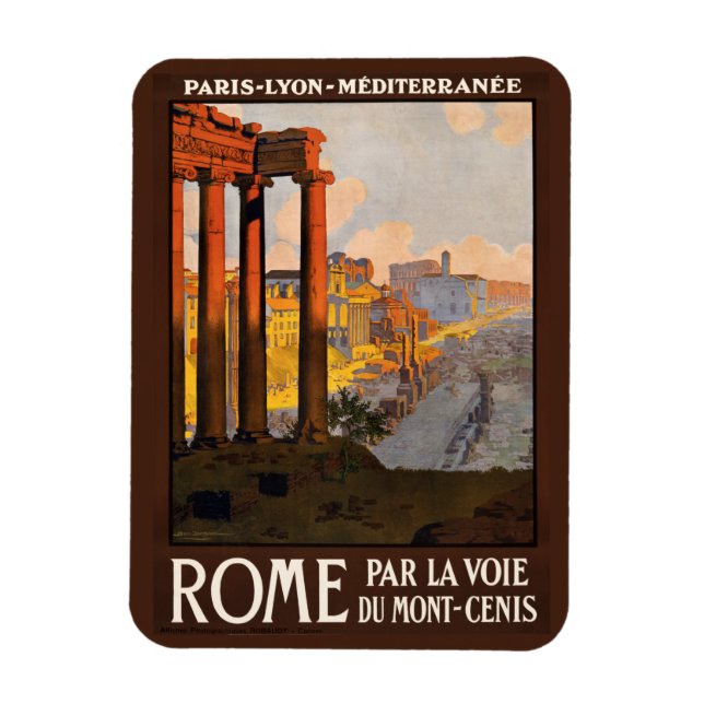 Vintage Rome Italy magnet (Vertical)