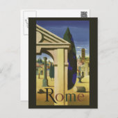 Vintage Rome Italy postcard (Front/Back)