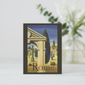 Vintage Rome Italy postcard (Standing Front)