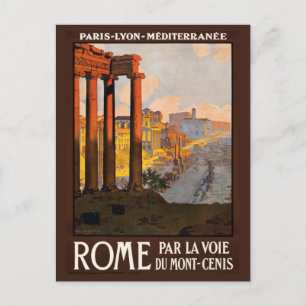 Vintage Rome Italy postcard