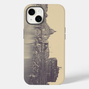 Vintage Rome Tiber Castle And Vatican Fine Art Case-Mate iPhone 14 Case
