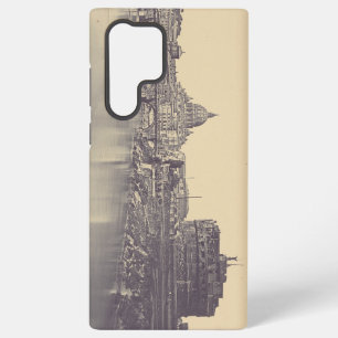 Vintage Rome Tiber Castle And Vatican Fine Art Samsung Galaxy Case