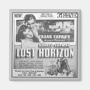 Vintage Ronald Colman Film Advert Fridge Magnet