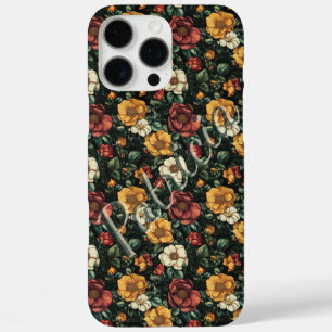 Vintage Rose Custom Name Iphone Case For Teens