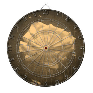 Vintage Rose Dartboard