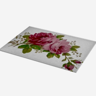 Vintage Rose Elegance  Cutting Board