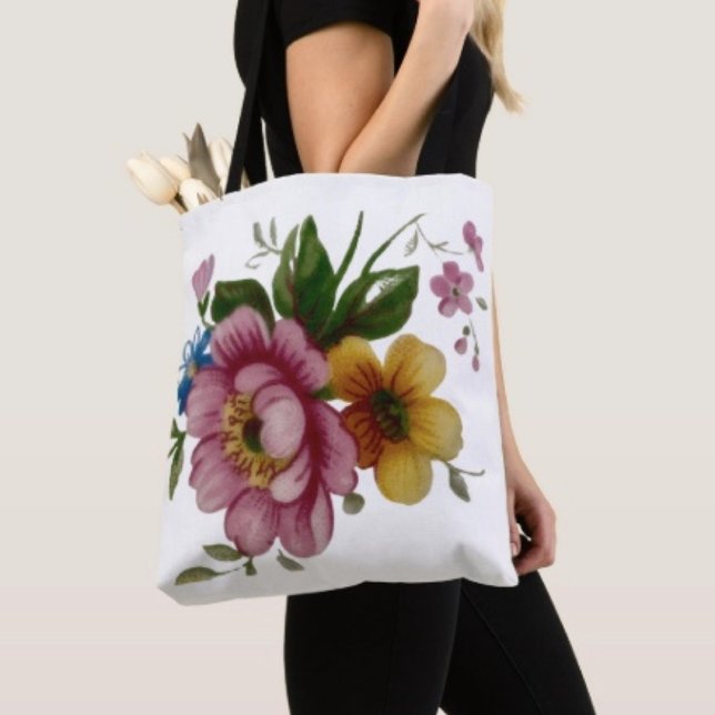 Vintage Rose Elegance  Tote Bag (Creator Uploaded)