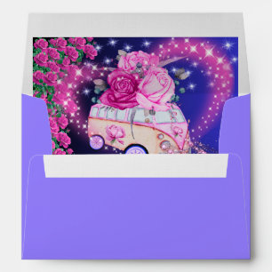 Vintage Rose Envelopes