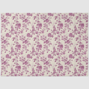Vintage Rose Floral Chinoiserie Tissue Paper