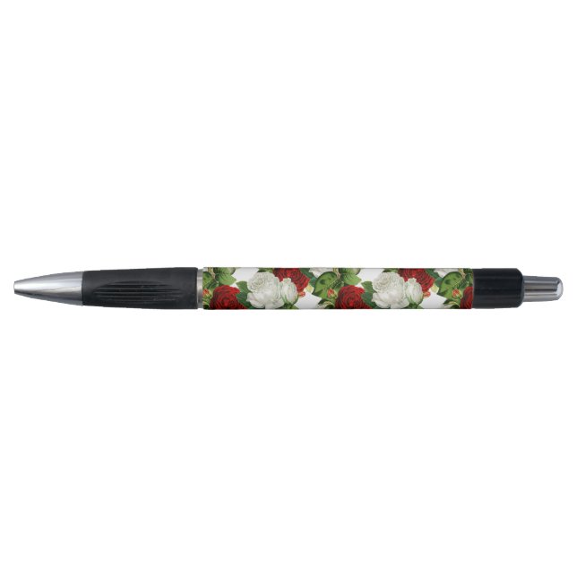 Vintage Rose Floral Pen (Front)