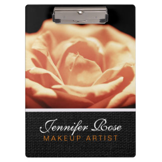 Vintage rose flower clipboard