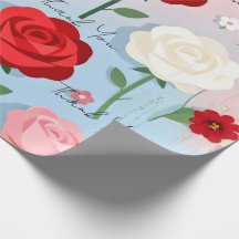 Vintage Rose Garden - Wrapping Paper