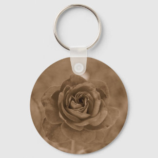 Vintage Rose Keychain