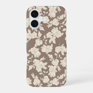 Vintage Rose Line Art Phone Case