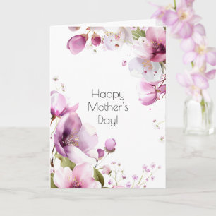 Vintage Rose Mother's Day Card