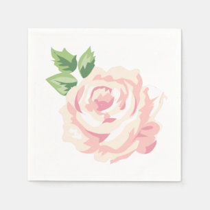 Vintage Rose Napkin
