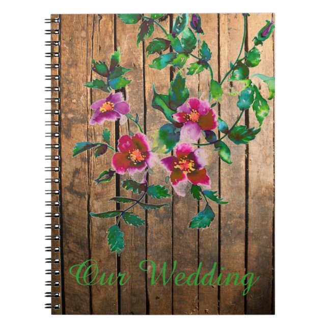 Vintage Rose Notebook (Front)