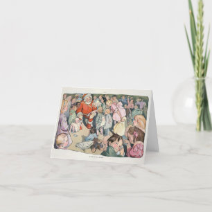 Vintage Rose O’Neill Santa Claus Christmas Card