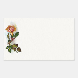 Vintage Rose Sticker