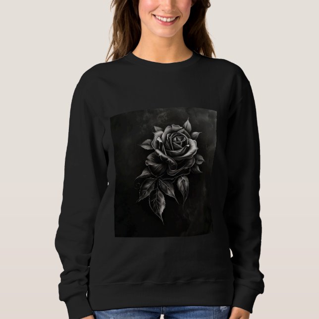 Vintage rose tattoo sweatshirt (Front)