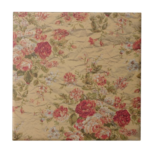 Vintage Rose Tile (Front)