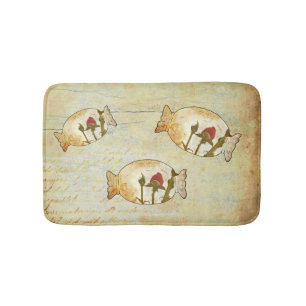 Vintage Rosenbonbon Bath Mat