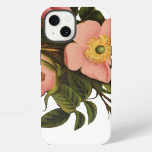 Vintage Roses Beautiful Pink Botanical iPhone 13 Case