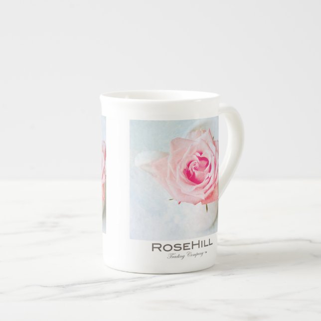 Vintage Roses Bone China mug (Front Right)